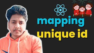 ReactJS Tutorial - 9 | mapping unique id in react js | mapping data in react js | uuid in react js