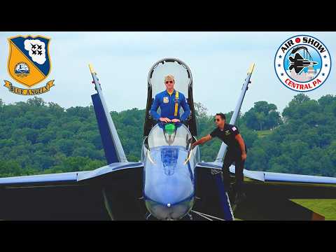 2026 U.S. Navy Blue Angels : Harrisburg Air Dot Show [FULL FRIDAY DEMO]