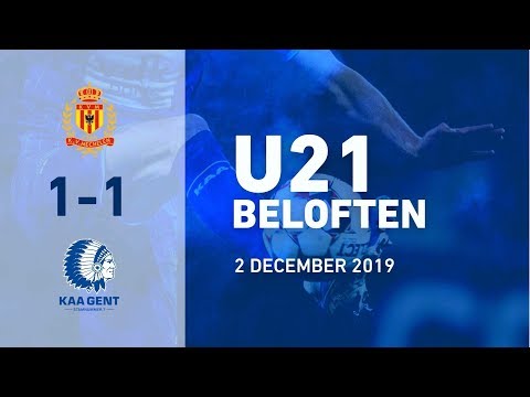🐺 U21 KV MECHELEN - KAA GENT: 1-1 (2019 - 2020)