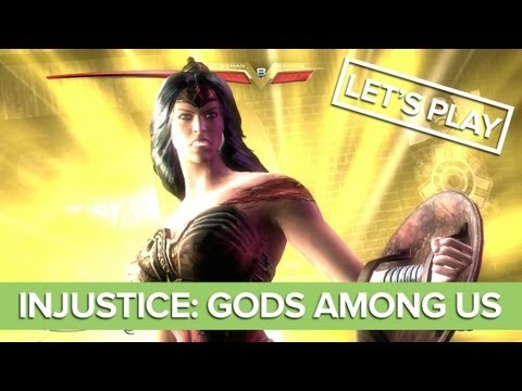 Let's Play: Injustice Gods Among Us Demo - Xbox 360 Injustice Demo