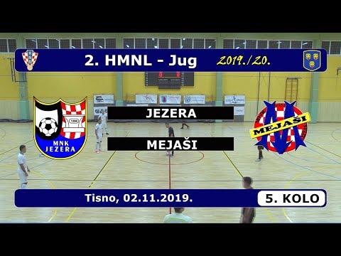 2.HMNL-JUG, 5. KOLO: JEZERA - MEJAŠI, TISNO 02.11.2019.