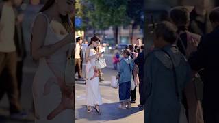 beautiful girl street fashion tiktok #chinesefashion #mejoresstreetfashion #shorts