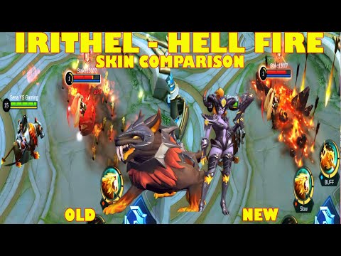 IRITHEL HELLFIRE REVAMP | MLBB COMPARISON