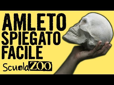 Noccioline #27 - AMLETO di SHAKESPEARE spiegato FACILE #ScuolaZoo