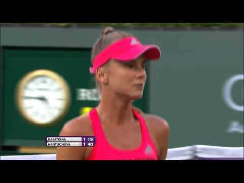 BNP Paribas Open: Daniela Hantuchova 1R Hot Shot