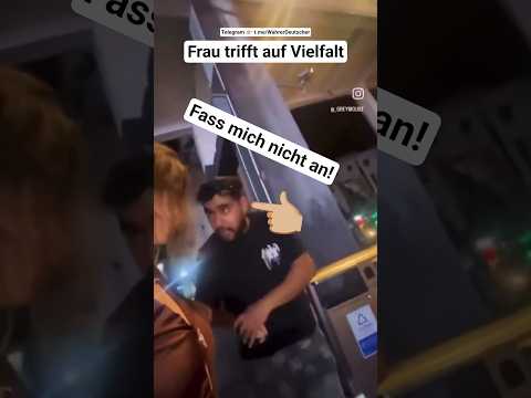 Frau trifft auf Vielfalt 🤷🏼‍♂️✈️ #europe #afd #deutsch #deutschland #shorts #politik #satire #lustig