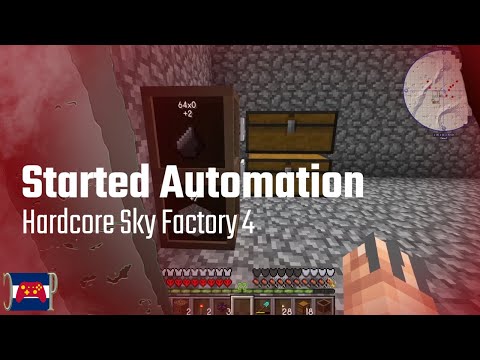Begin Automation: Hardcore Minecraft Sky Factory 4 Crash Landing - Ep 18
