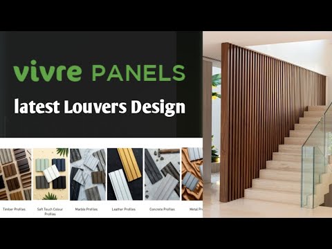 Modern pvc wood finish decorative rafters & louvers, for res...