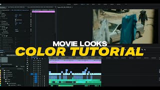 Movie Looks Color Tutorial & Example In Real Time!