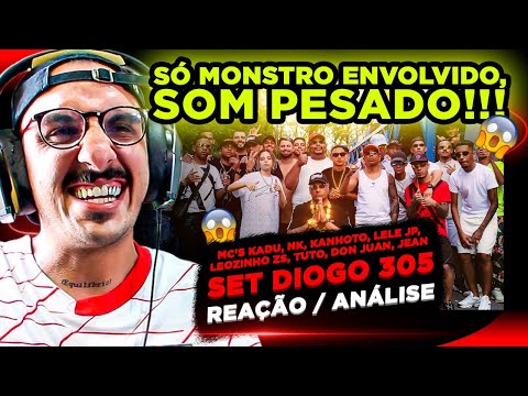 PESADO!! SET DIOGO 305 - MC's Kadu, NK, Kanhoto, Lele JP, Leozinho Zs, Tuto, Don Juan, Jean [REACT]