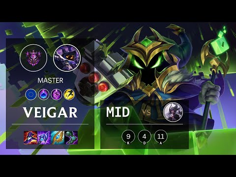 Veigar Mid vs Syndra - EUW Master Patch 11.1