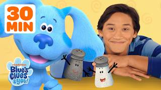 30 Minutes with Blue, Josh & the Spice Family!🧂🐾🤍 | Blue's Clues & You