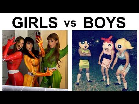 BEST of BOYS VS GIRLS MEMES V6