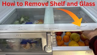 How to Remove Samsung Fridge Bottom Glass Shelf in 4 Minutes