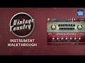 Video 1: Instrument Walkthrough