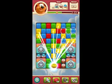 Toon Blast Level 2957 - NO BOOSTERS 🐻🐺🐱 | SKILLGAMING ✔️