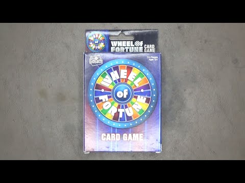 Wheel of Fortune Card Game