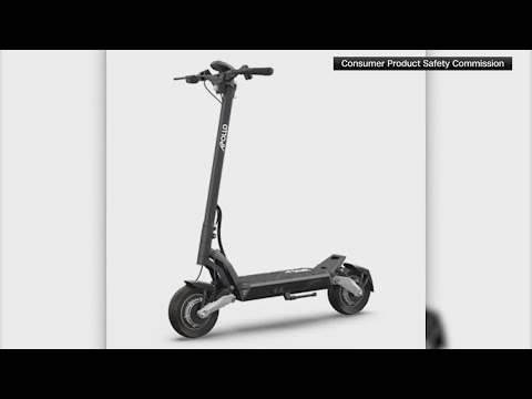 Apollo Imports recalls elctic scootersd due to potential fall hazard