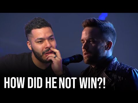 First time watching Brian Justin Crum NAIL this performance of Creep (Radiohead Cover)