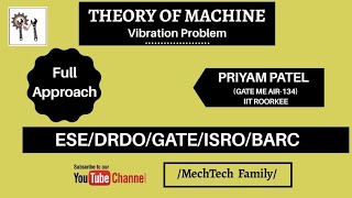 Download Lagu VIBRATION PROBLEM || THEORY OF MACHINE || DRDO 2018 || PREVIOUS YEAR PROBLEM Thumbnail