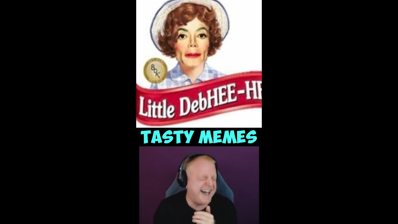 Little DebHEE-HEE Michael Jackson parody meme featured in a YouTube short