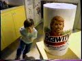 1996 Brawny Paper Towels With Thirst Pockets TV Commercial
