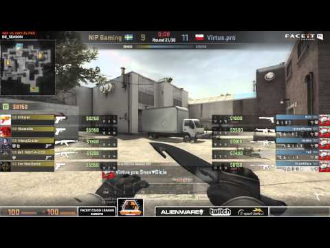 NiP vs Virtus Pro on de_season @ FACEIT Invite Season 2 EU (CS:GO NiP vs VP)