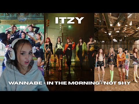 ITZY "WANNABE" + "IN THE MORNING"+ "NOT SHY" FIRST TIME REACTION BOY GROUP FAN DISCOVERS GIRL GROUPS