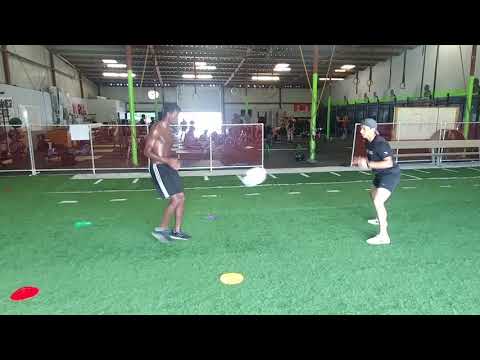Darius training with Jay Lozoya at Isokinetic Speed Development