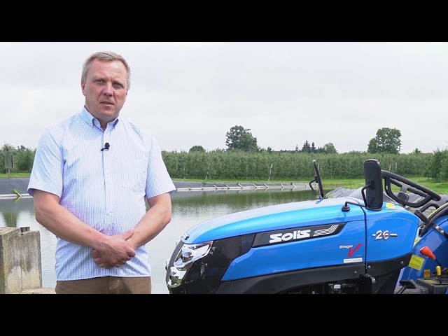 Solis 26, a multi-tasker for all your needs and a perfect companion to your farms. Its lightweight yet strong body helps to work competently in orchards or even on small farms and the Japanese made engine with hydraulic inputs work effortlessly in pulling and lifting weights. Solis Tractors Europe II Solis 26 II A Perfect Companion To Your Farms