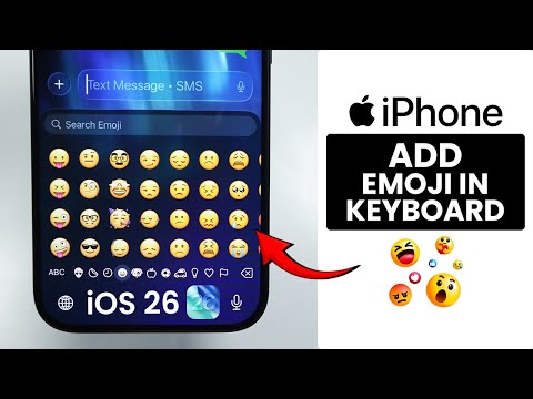 [iOS 26] How to Add Emoji Keyboard on ANY iPhone - Get Emoji Keyboard