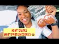 WHEY PROTEIN COOKIES How To Make Cookies Healthy Snacking NoMediocre Cookies