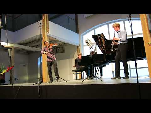 B. Bartok Fra Kontraster. Jonas Frølund, klarinet, Sergey Malov, violin, Jens Elvekjær, klaver