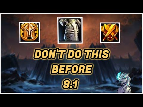 What NOT to Do Before Patch 9.1 PvP (Very Important)