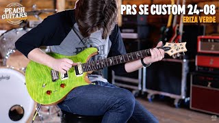 Video thumbnail for No talking...Just Tones | PRS SE Custom 24-08 - Eriza Verde by Peach Guitars