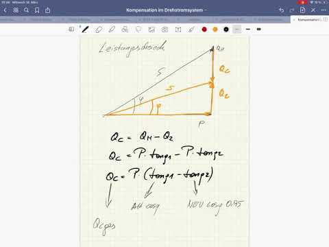 Erklärung Drehstromkompensation