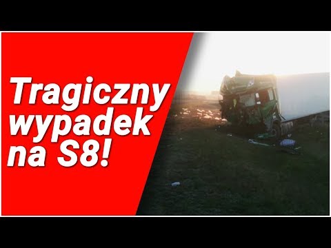 Tragiczny wypadek na trasie S8 Warszawa - Wrocław