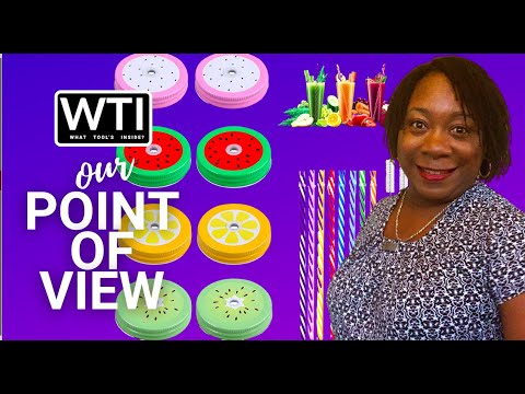 Strap Decorative Mason Jar Lids - WTI product video review