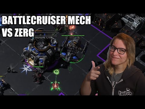 Battlecruiser Mech Versus Zerg