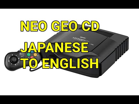 Neo Geo CD Japanese to English Language Region Mod