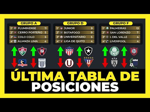 Análisis Tabla de Posiciones Fecha 5 Copa Libertadores 2024🏆