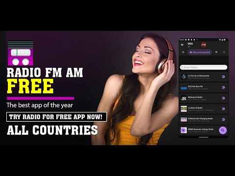 Radio App for Andriod: FM & AM Video