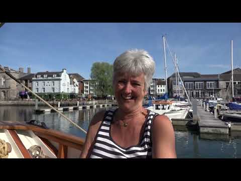 Pilgrim of Brixham  1895 Trawler.  Tour Plymouth Pirate weekend 2023