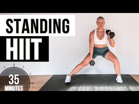 Standing Dumbbell Workout for Fat Loss | No Floor Work