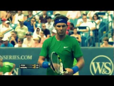 Nadal vs Fish  Cincinnati 2011 (HD)