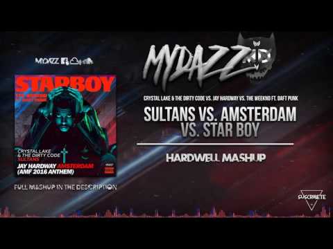 Sultans vs. Amsterdam vs. Starboy (Hardwell EDC Orlando 2016 Mashup)