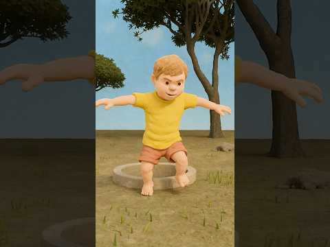 เด็กทารกตกในหลุมแคบ