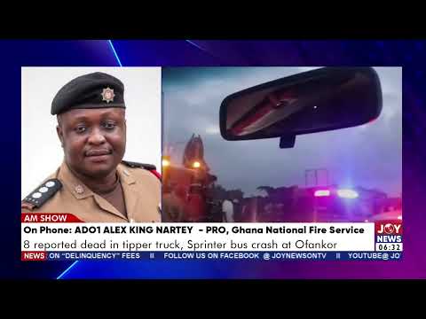 AD0 1 Alex King Nartey, gives details of the road accident that occurred at Ofankor Barrier
