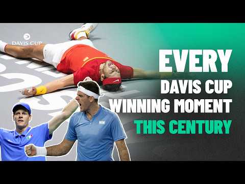 Jannik Sinner, Rafael Nadal, Juan Martin Del Potro | 12 minutes of Davis Cup winning moments! 🏆