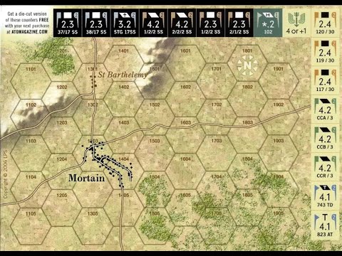 Coffee with Kilroy - Stand at Mortain (ATO) - Postcard Game